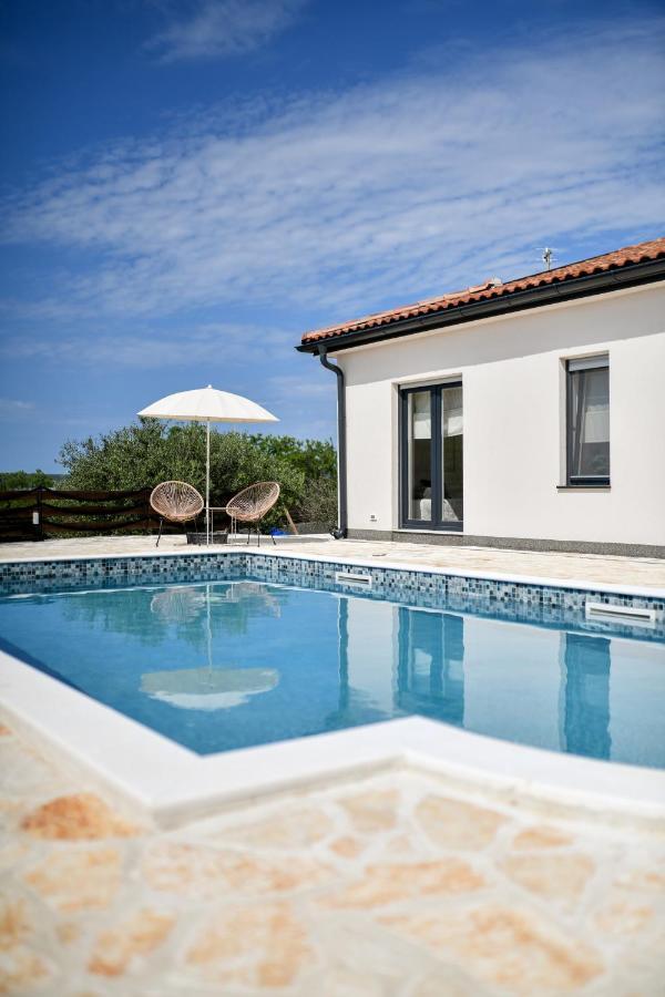 Wonderful Holiday House Bruno With Heated Pool 扎达尔 外观 照片